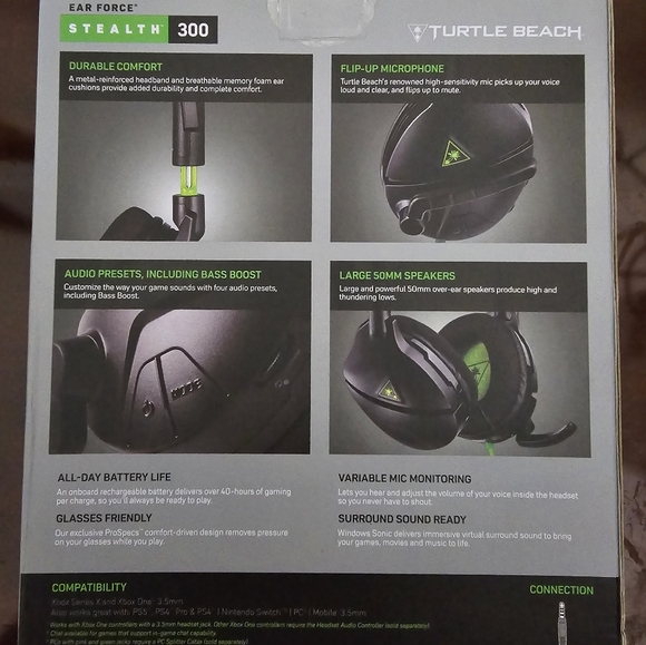 Turtle beach wired headphones works with XBox - Picture 3 of 3